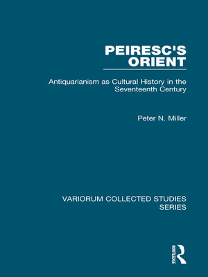 cover image of Peiresc's Orient